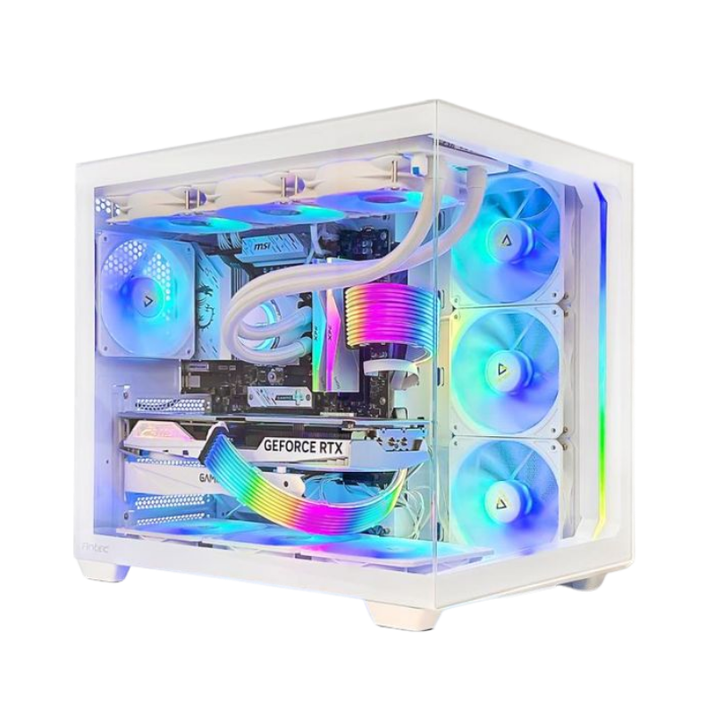 PC Gamer RGB RAINBOW SKY avec NVIDIA GeForce RTX 5070 12 Go et Intel Core Ultra 7 270K Plus (3.7 / 5.5 GHz)